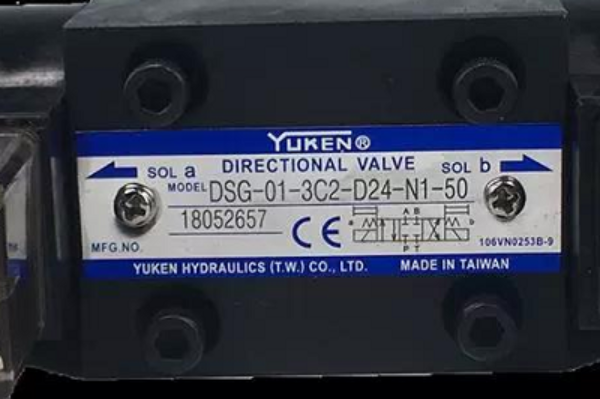 YUKEN油研电磁阀DSG-01-3C4-D24-N1-50、MSW-03-X-40型号解析，详细参数